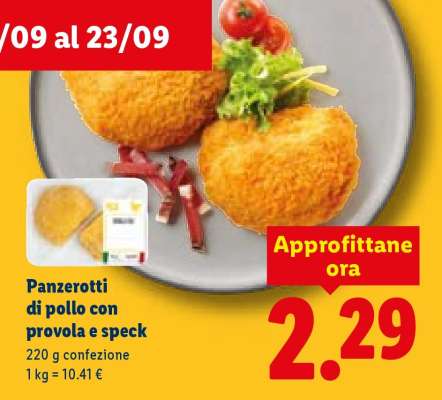 Panzerotti di pollo con provola e speck