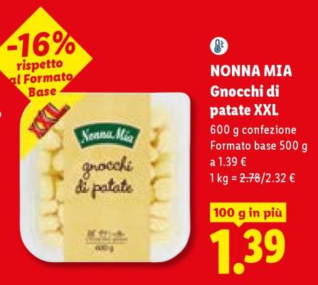 Nonna Mia Gnocchi di patate XXL