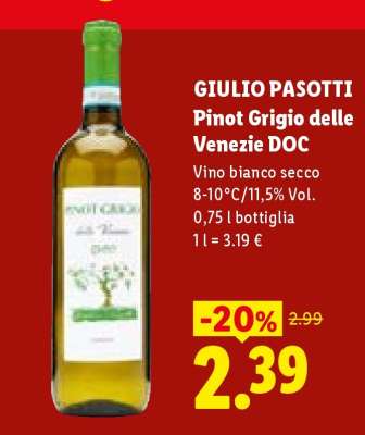Giulio Pasotti Pinot Grigio delle Venezie DOC