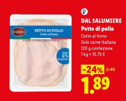 Dal Salumiere Petto di pollo