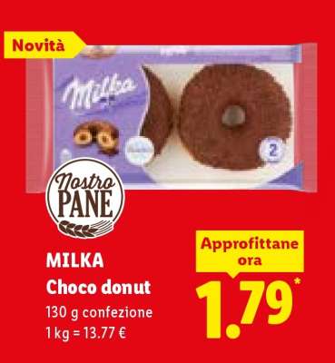 MILKA Choco donut