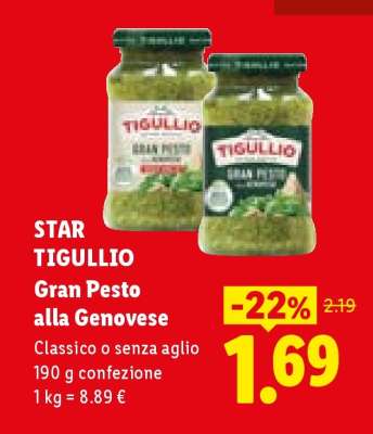 Star Tigullio Gran pesto alla genovese