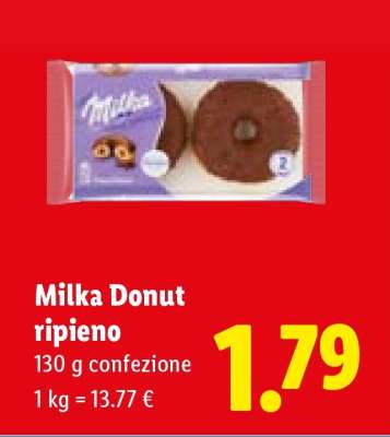 Milka Donut ripieno