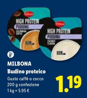 Milbona Budino proteico