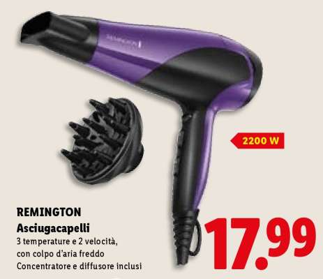 Remington Asciugacapelli