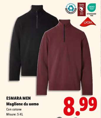 esmara MEN Maglione da uomo