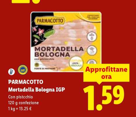 PARMACOTTO Mortadella Bologna IGP