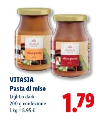 Vitasia Pasta di miso
