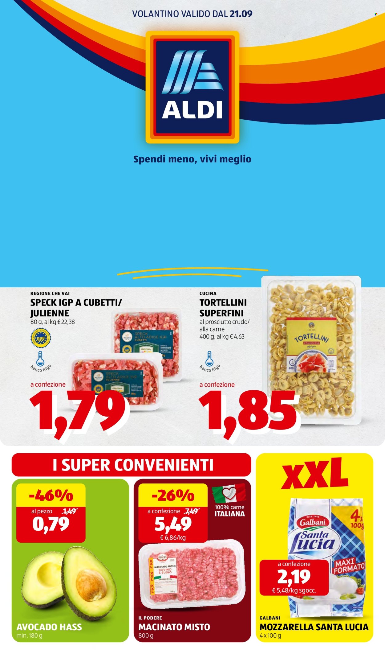 Volantino Aldi - 21/9/2026 - 27/9/2026. Pagina 1