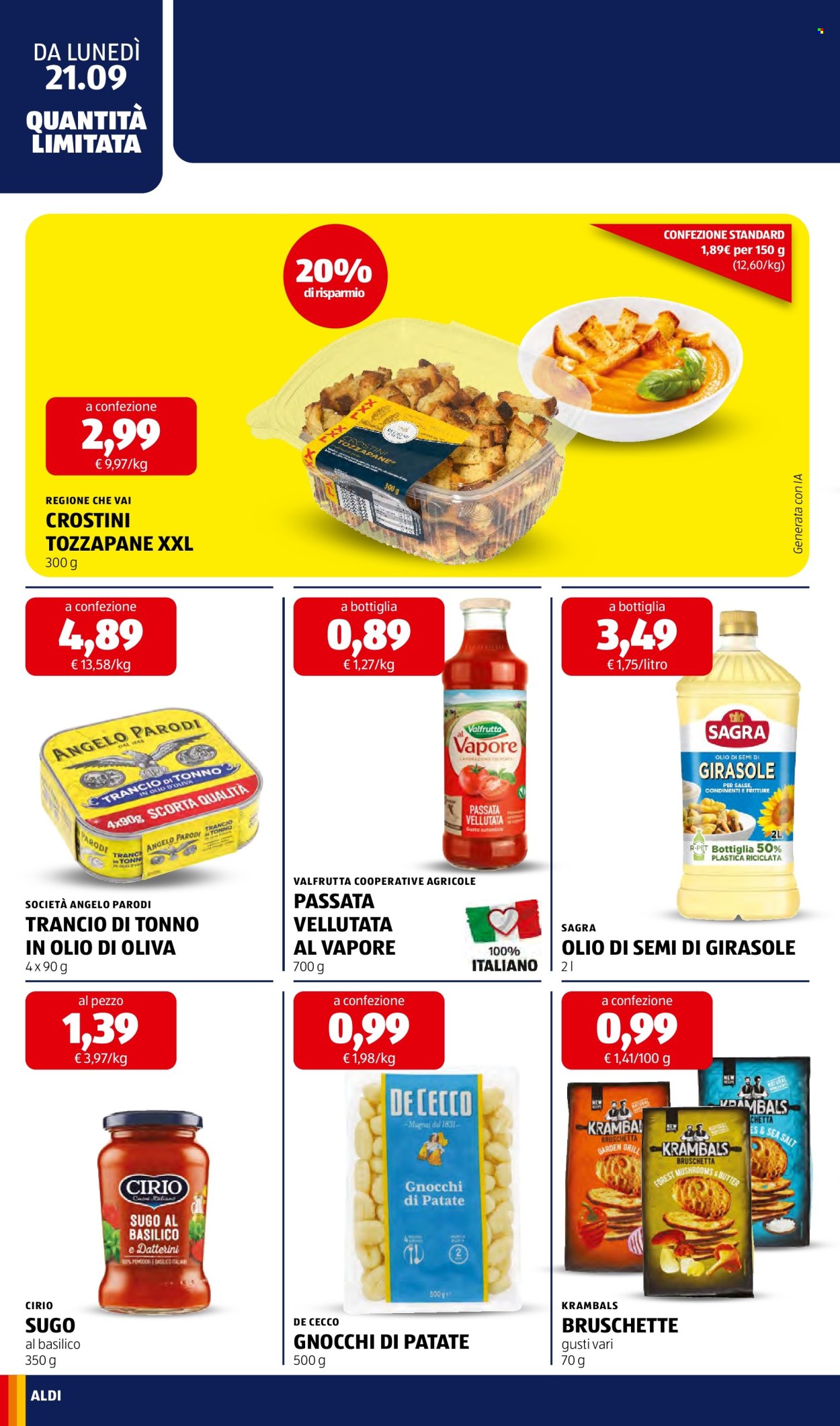 Volantino Aldi - 21/9/2026 - 27/9/2026. Pagina 16