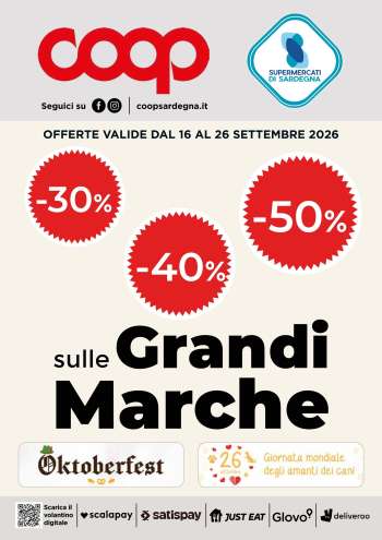 Volantino Coop - 16/9/2026 - 26/9/2026.