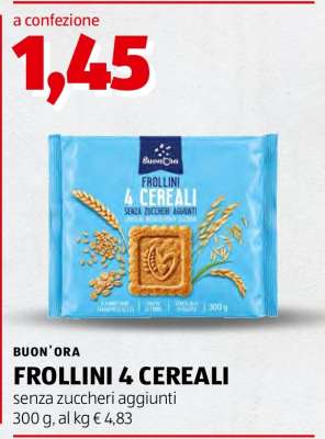 BUON' ORA FROLLINI 4 CEREALI