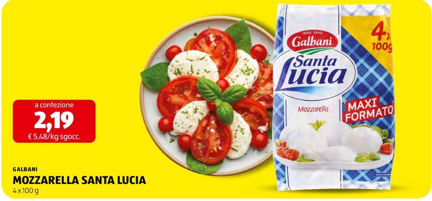 MOZZARELLA SANTA LUCIA