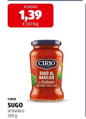 CIRIO SUGO