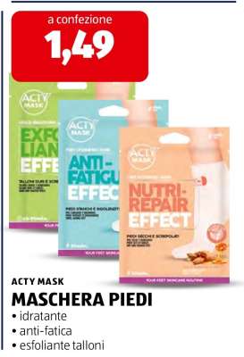ACTY MASK MASCHERA PIEDI