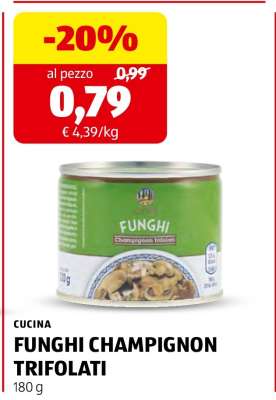 Funghi Champignon trifolati
