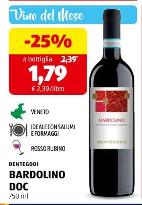 BENTEGODI BARDOLINO DOC