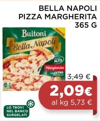 BELLA NAPOLI PIZZA MARGHERITA 365 G