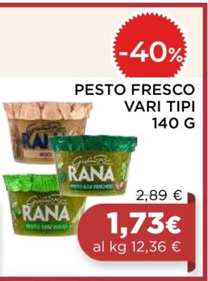 PESTO FRESCO VARI TIPI 140 G