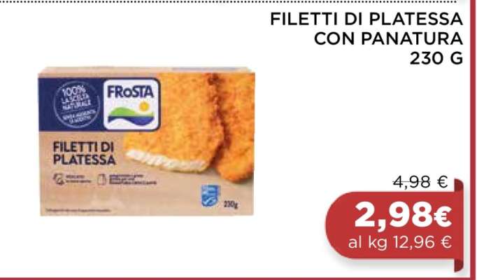 FILETTI DI PLATESSA CON PANATURA