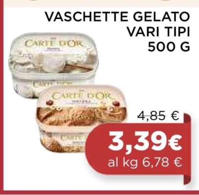 VASCHETTE GELATO VARI TIPI