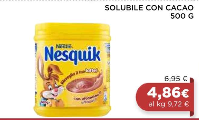Nesquik Solubile con Cacao 500 g