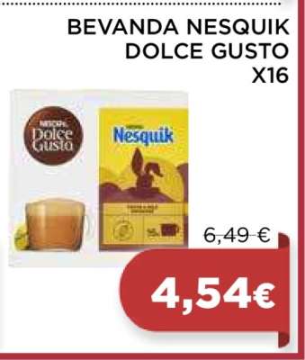 BEVANDA NESQUIK DOLCE GUSTO X16
