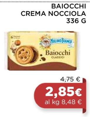 BAIOCCHI CREMA NOCCIOLA 336 G