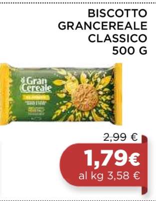 BISCOTTO GRANCEREALE CLASSICO 500 G