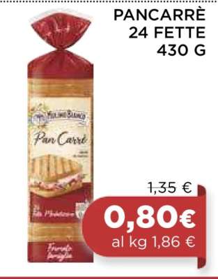 PANCARRÈ 24 FETTE 430 G
