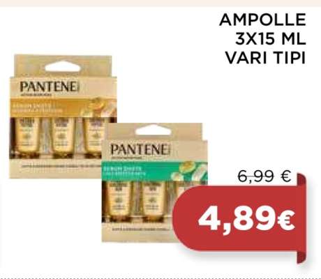 PANTENE AMPOLLE 3X15 ML