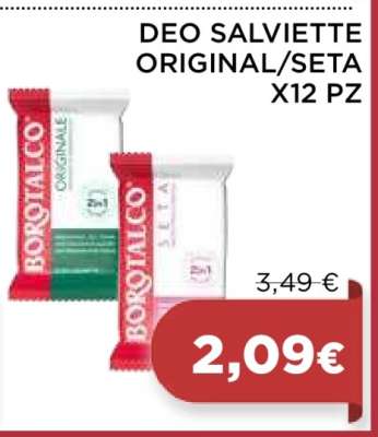 DEO SALVIETTE ORIGINAL/SETA X12 PZ