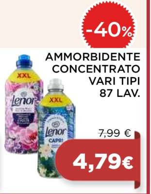 Lenor Ammorbidente Concentrato