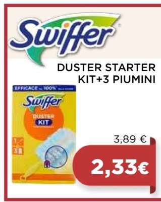 SWIFFER DUSTER STARTER KIT+3 PIUMINI