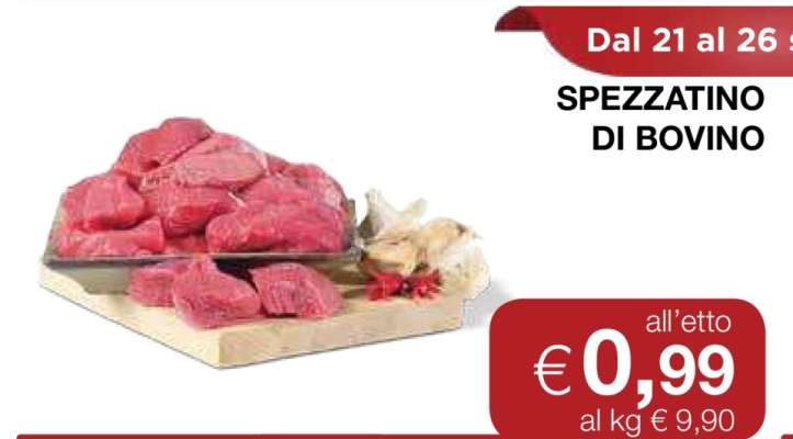 Spezzatino di Bovino