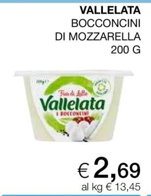 Vallelata Bocconcini di Mozzarella