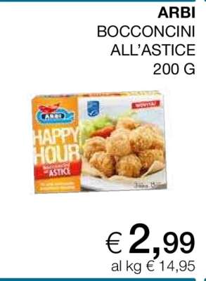 ARBI Bocconcini all'Astice