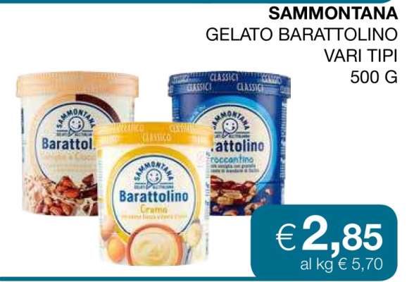 SAMMONTANA Gelato Barattolino