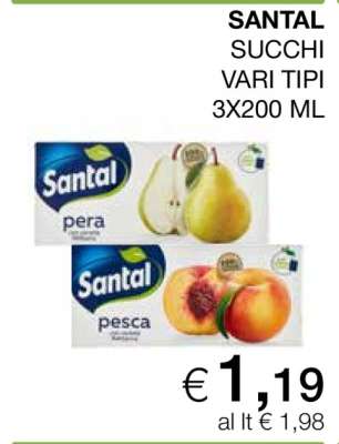Santal Succhi Vari Tipi