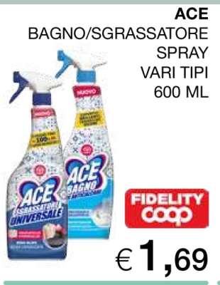 ACE BAGNO/SGRASSATORE SPRAY