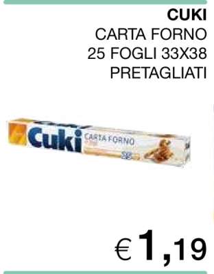 Cuki Carta Forno