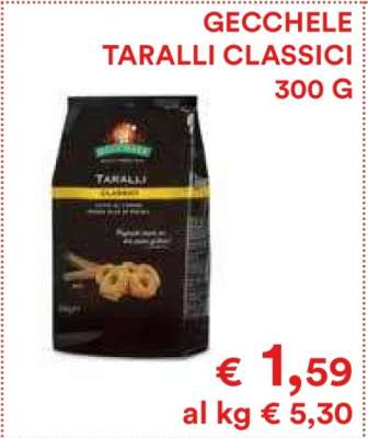 GECCHELE TARALLI CLASSICI