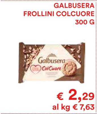 GALBUSERA FROLLINI COLCUORE 300 G