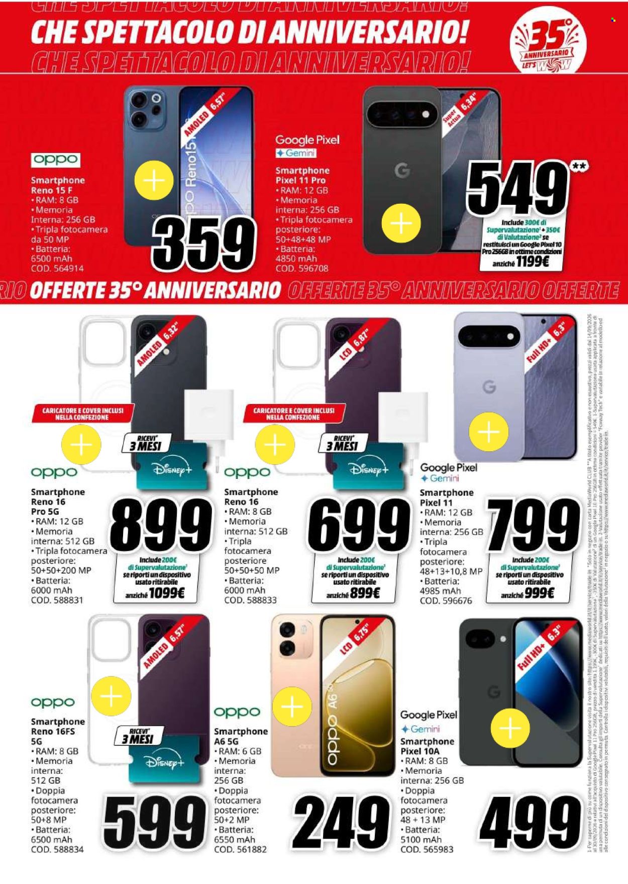 Volantino MediaWorld - 14/9/2026 - 30/9/2026. Pagina 7