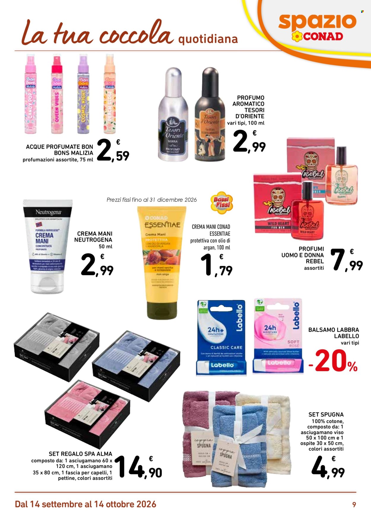 Volantino Spazio Conad - 14/9/2026 - 14/10/2026. Pagina 9