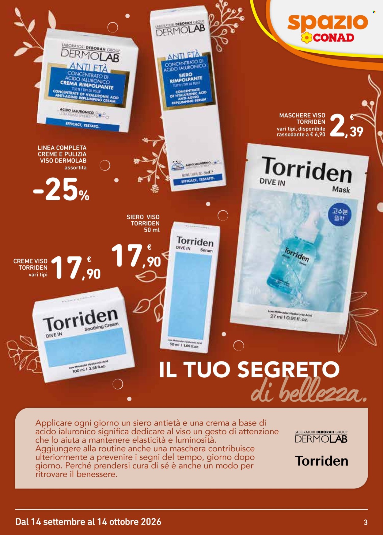 Volantino Spazio Conad - 14/9/2026 - 14/10/2026. Pagina 3