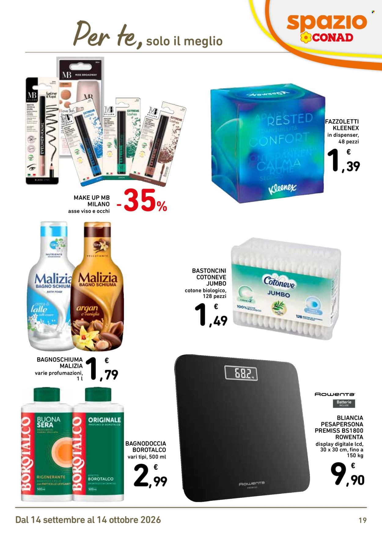 Volantino Spazio Conad - 14/9/2026 - 14/10/2026. Pagina 19