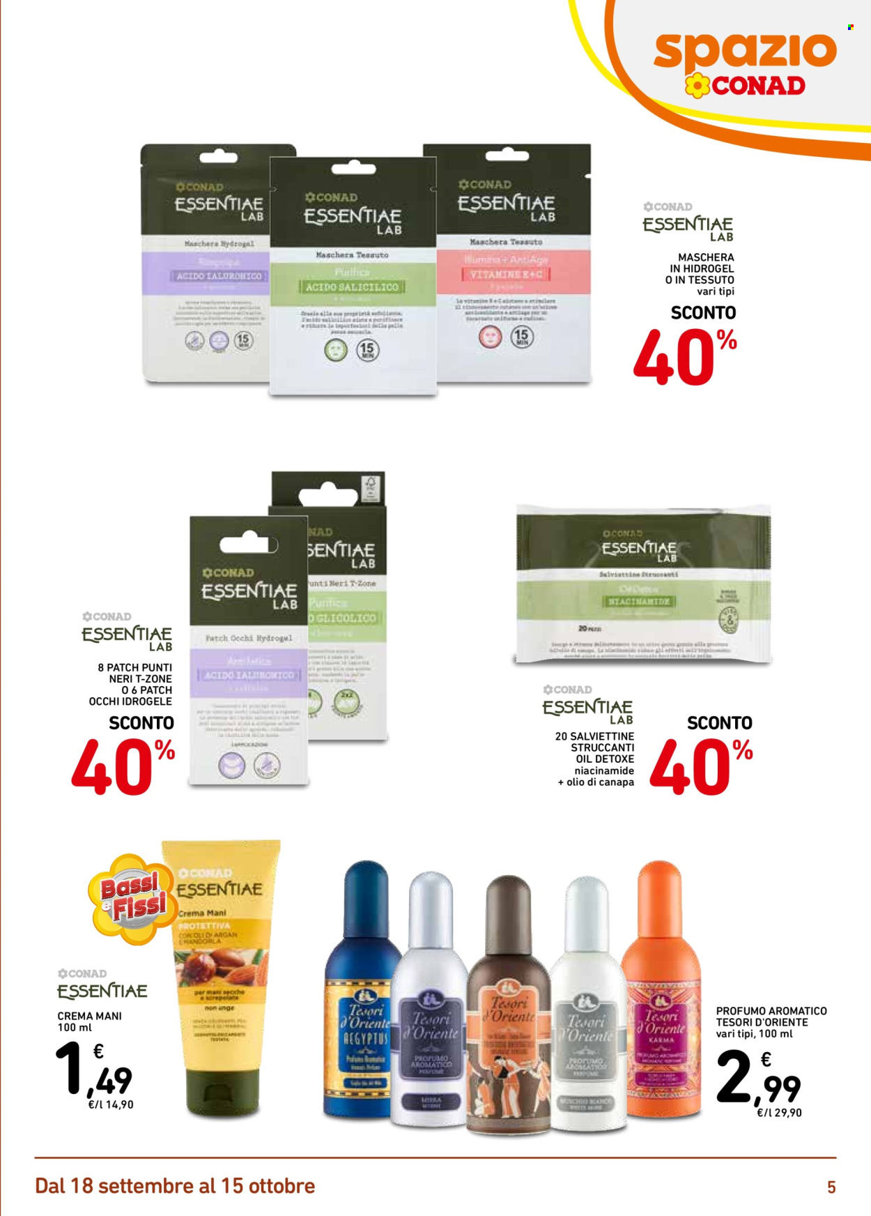 Volantino Conad - 18/9/2026 - 15/10/2026. Pagina 5
