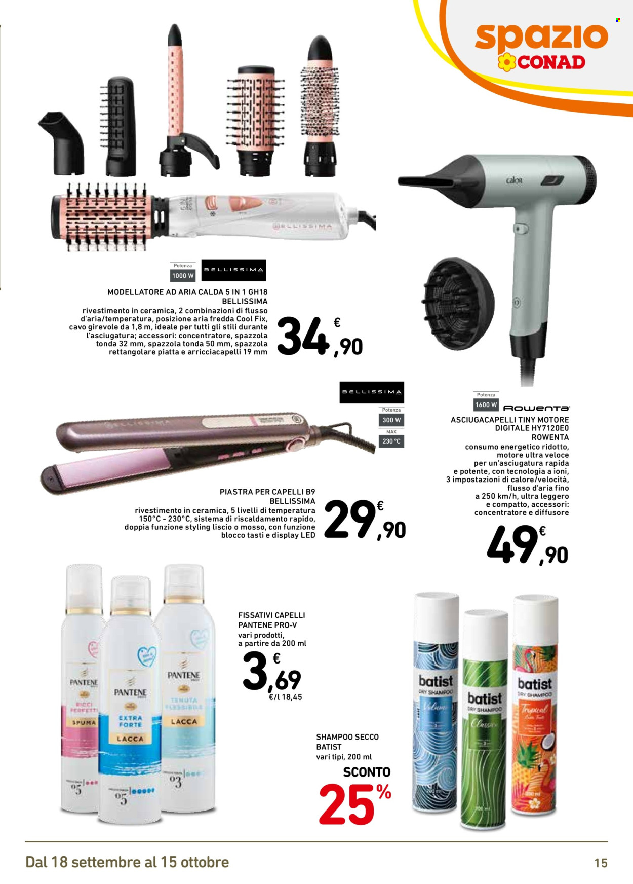 Volantino Conad - 18/9/2026 - 15/10/2026. Pagina 15