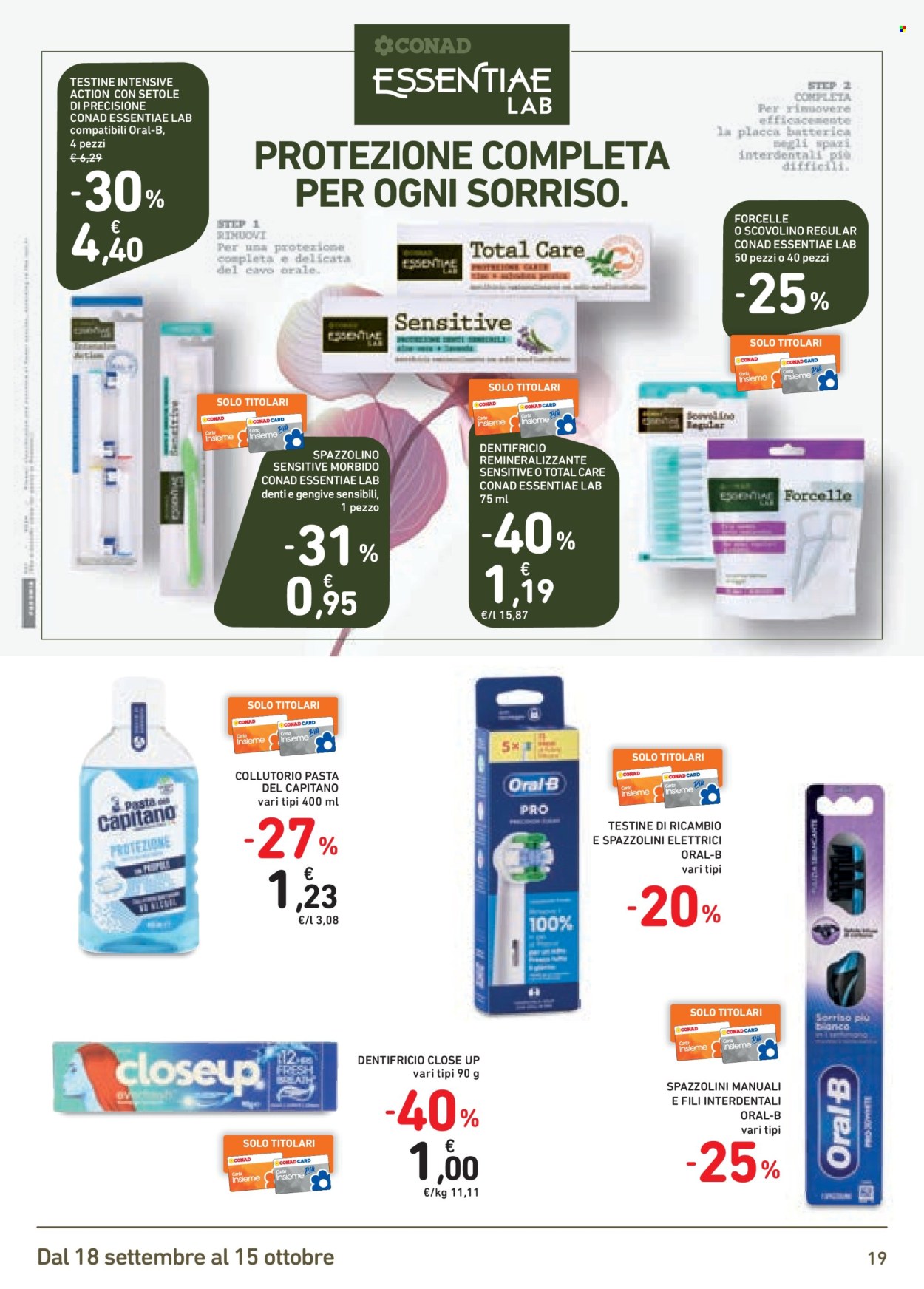 Volantino Spazio Conad - 18/9/2026 - 15/10/2026. Pagina 19